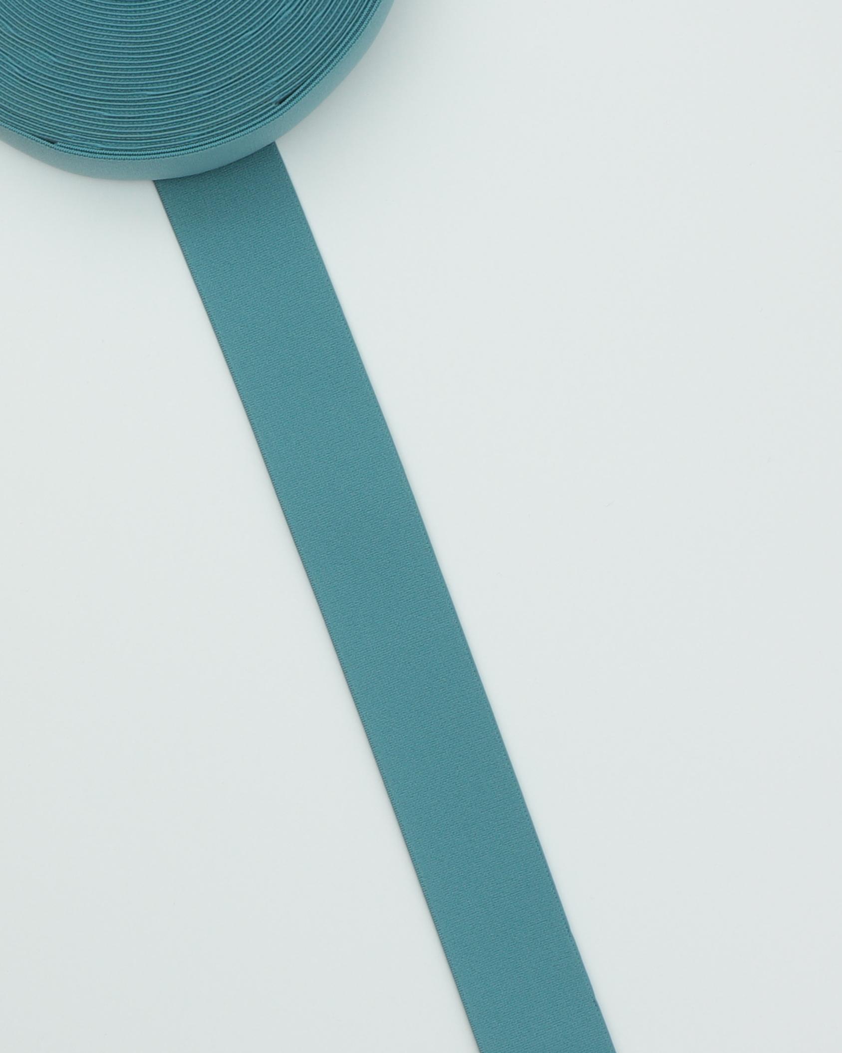 Ensfarvet blød elastik - 40 mm