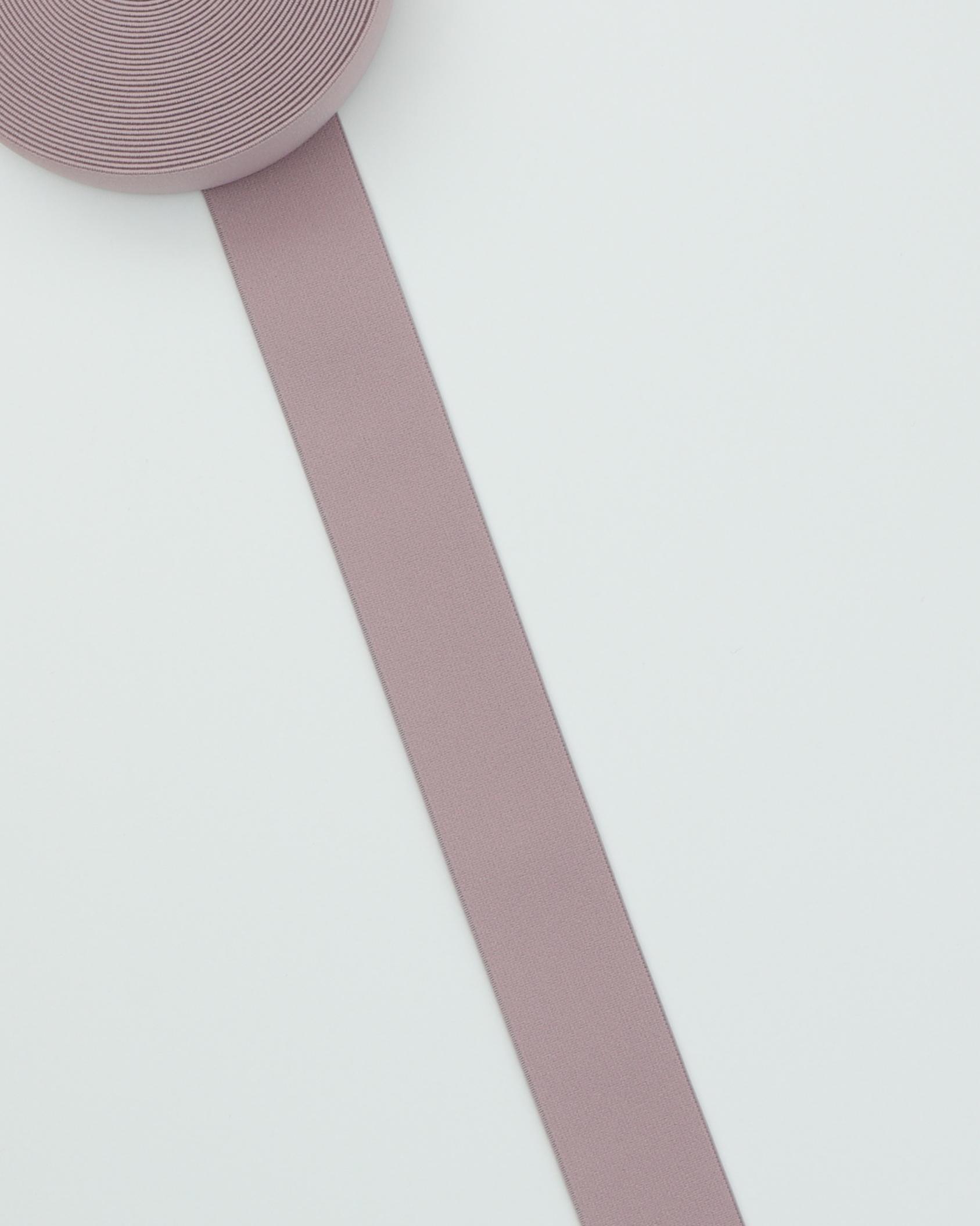 Ensfarvet blød elastik - 40 mm