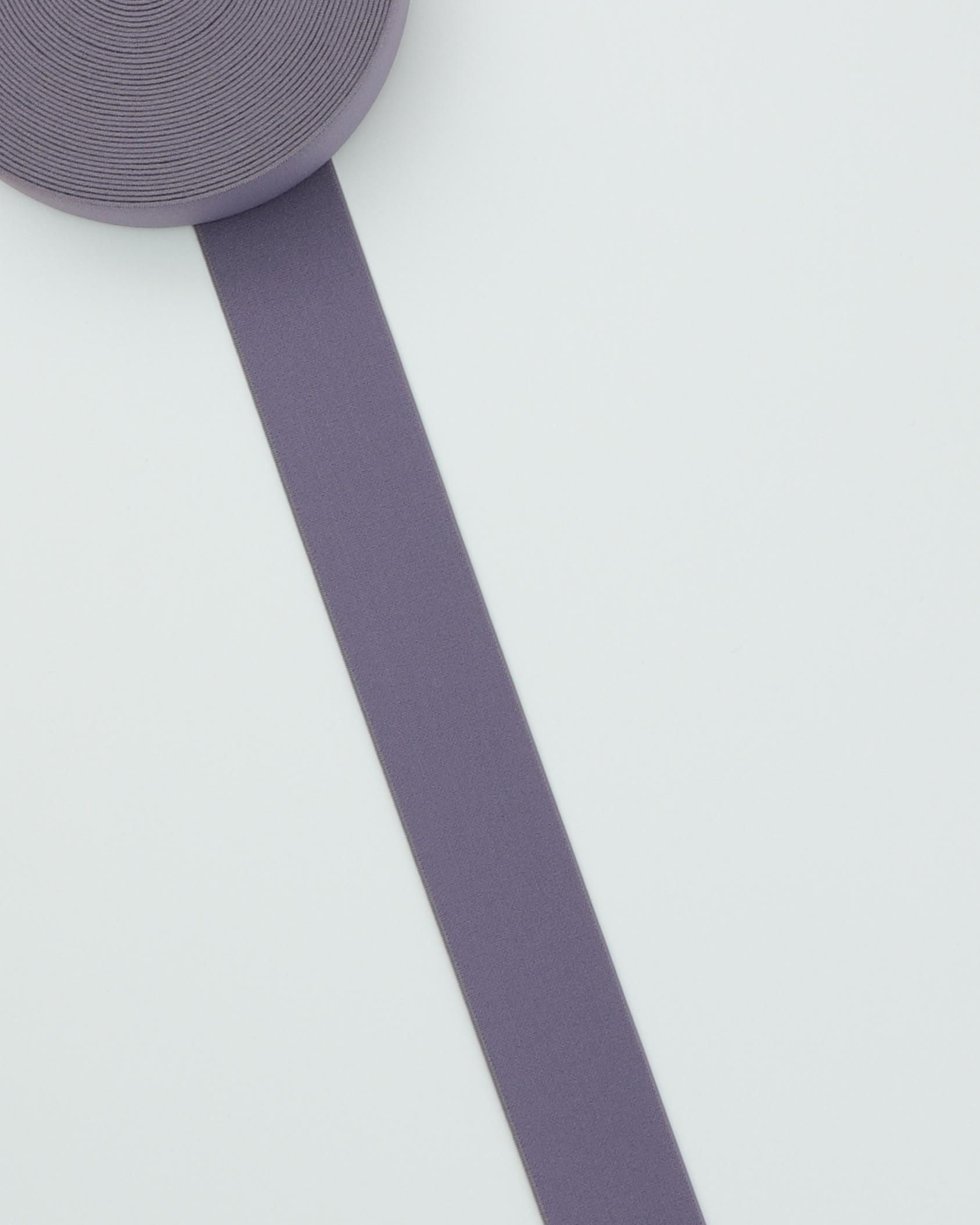 Ensfarvet blød elastik - 40 mm