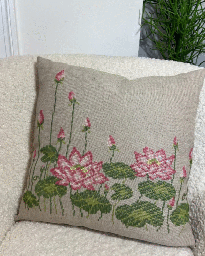 Pink Lotus flowers - ca. 45x45 cm