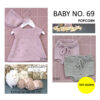 Baby no.69, 3 opskrifter str. 0-24 mdr.