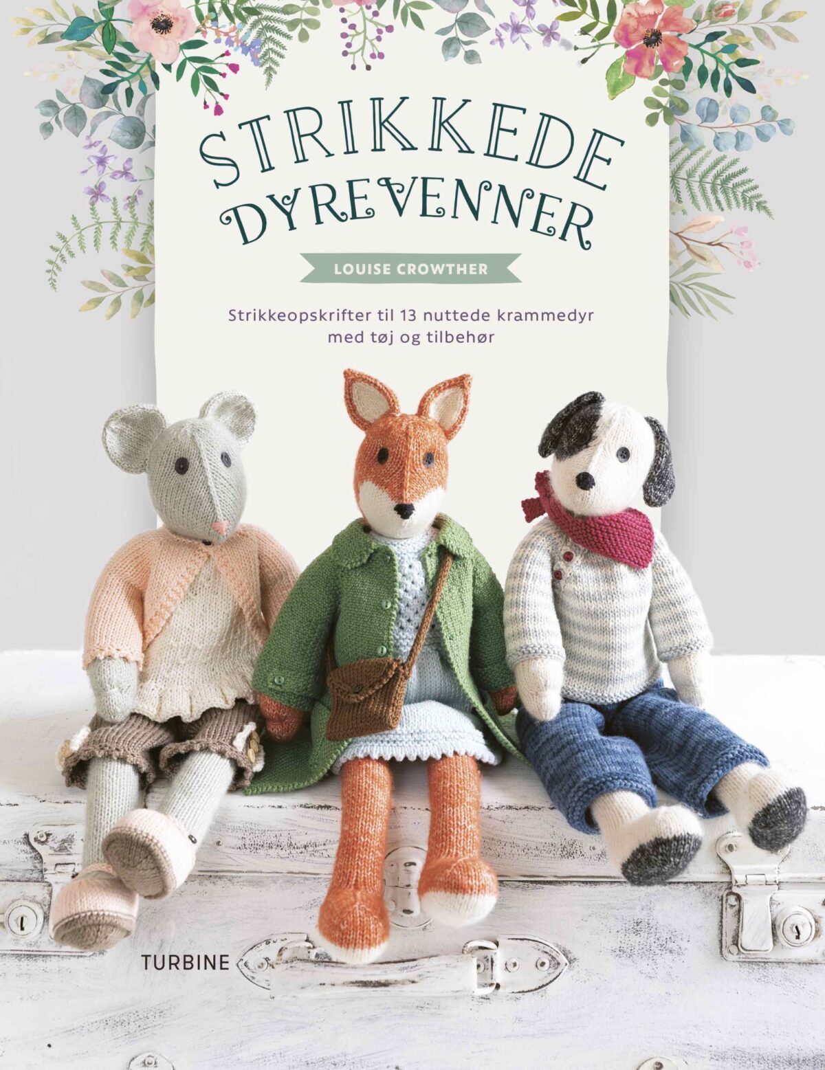 Strikkede dyrevenner af Louise Crowther