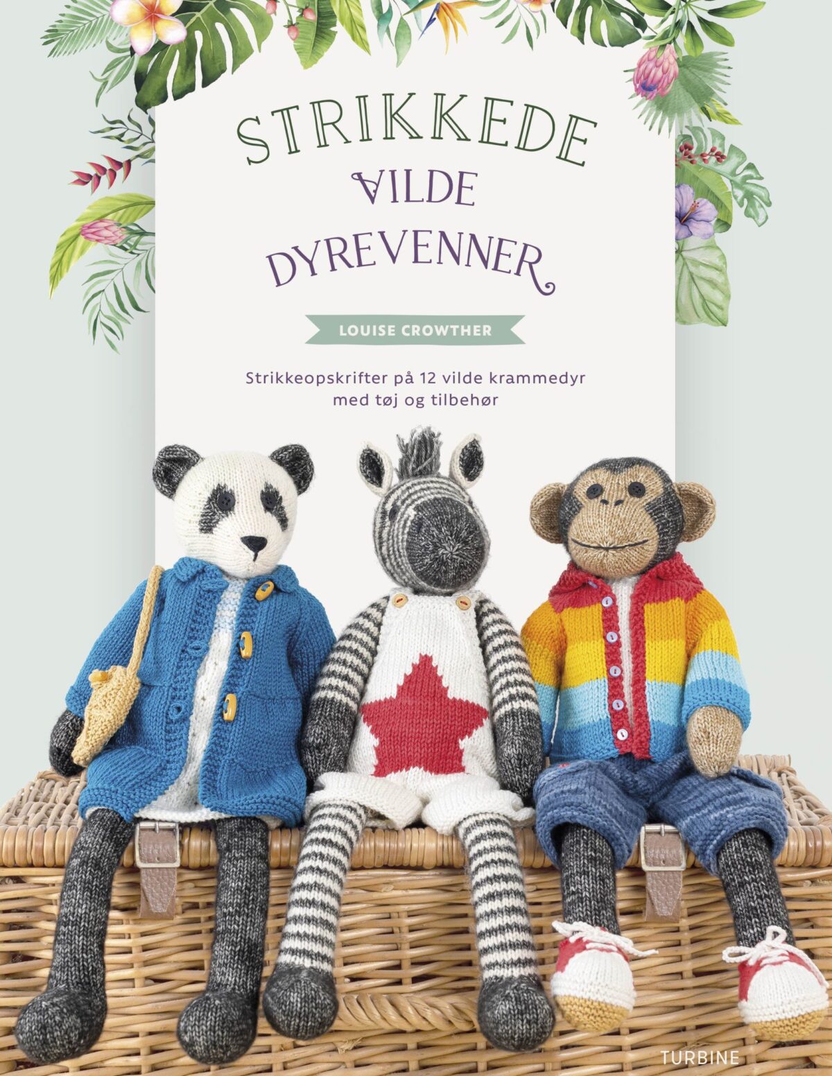 Strikkede vilde dyrevenner af Louise Crowther