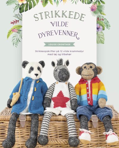 Strikkede vilde dyrevenner af Louise Crowther
