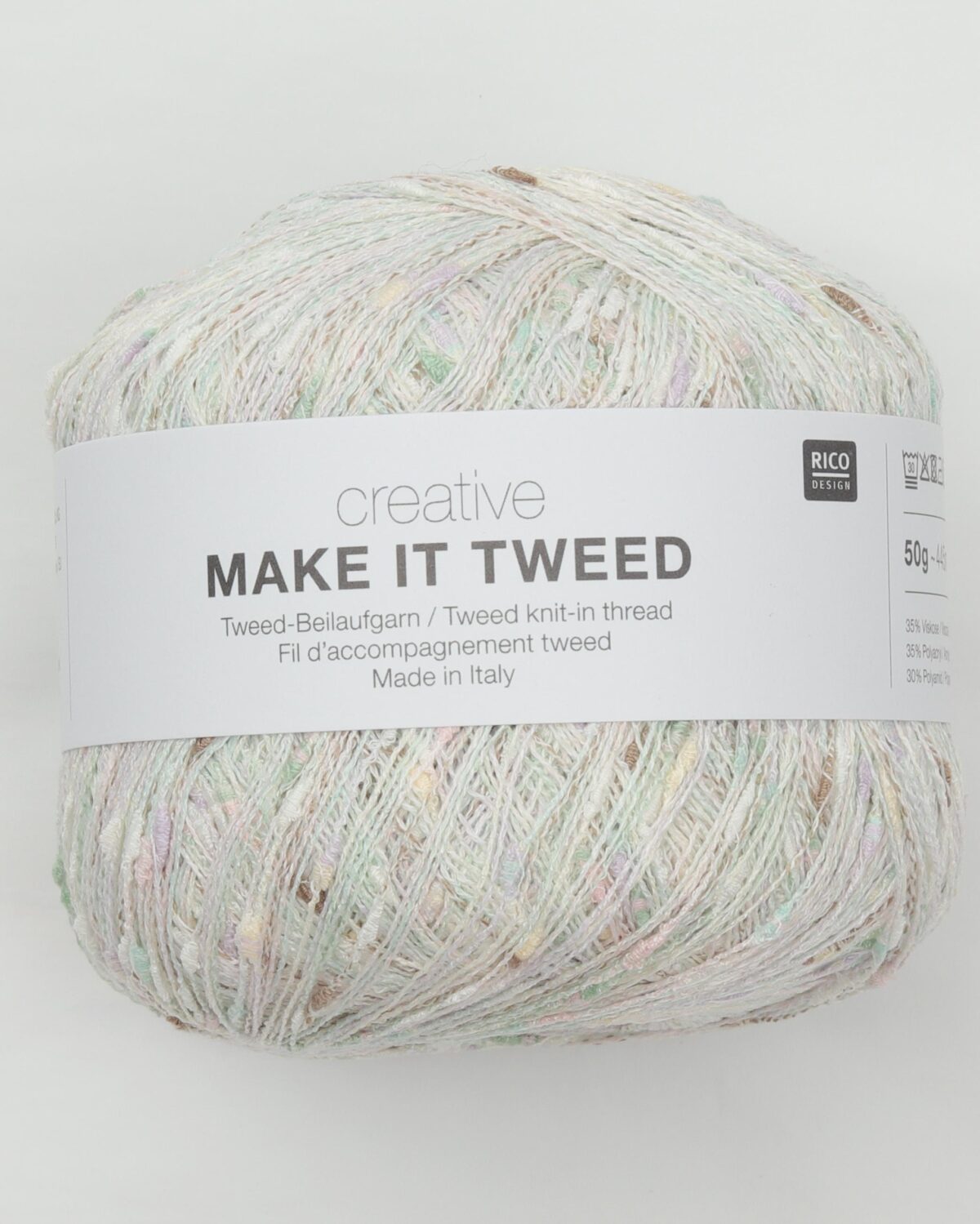 Make It Tweed, lyse pastelfarver, fra Rico Design