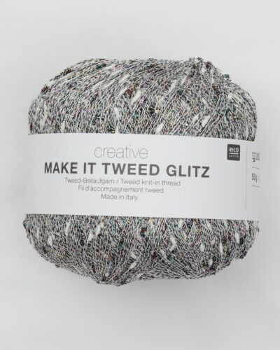 Make It Tweed glitz, med glimmer, fra Rico Design