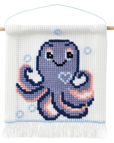 Blæksprutte - 16x18 cm