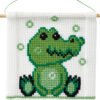 Krokodille - 16x18 cm