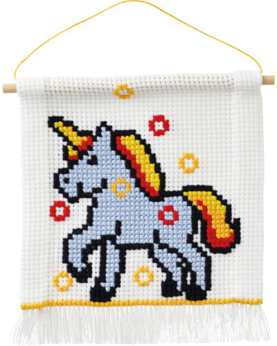 Enhjørning - 16x18 cm