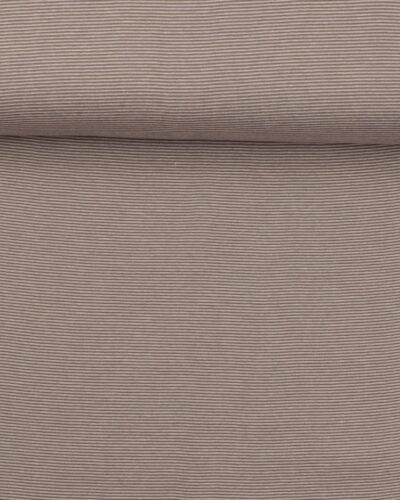 Brun/lysebrun smalstribet - Rib