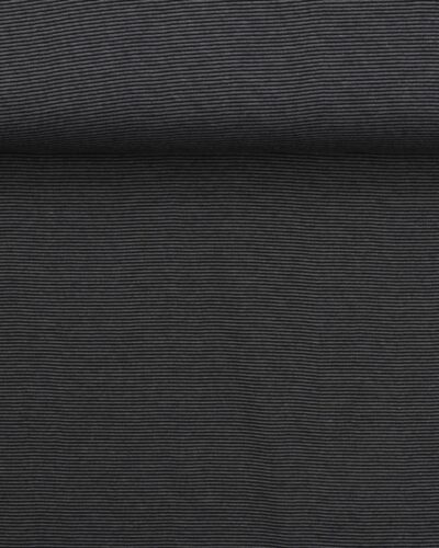 Sort/gråbrun smalstribet - Rib