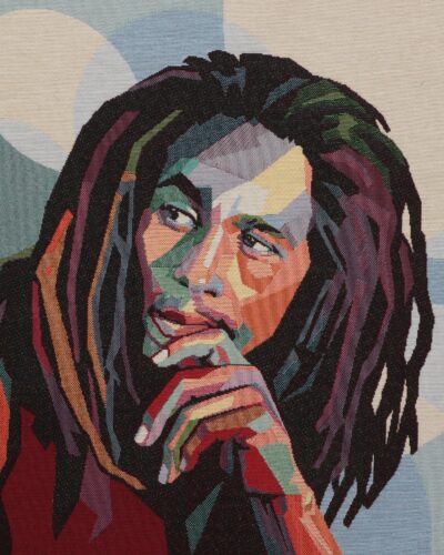 Bob Marley, 45x45 cm - Gobelin
