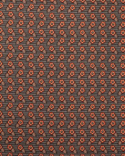 Shooting Star, rødbrune blomster - Patchwork