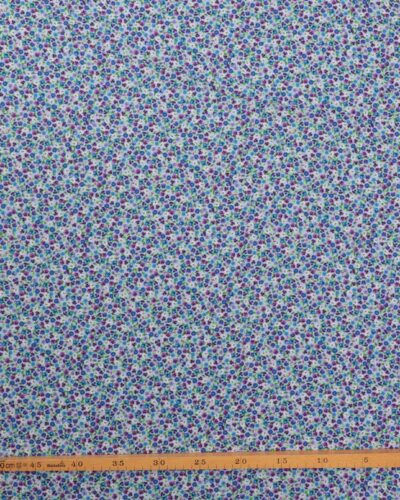 Alternative view of Stedmoderblomster på lyselilla bund - Patchwork