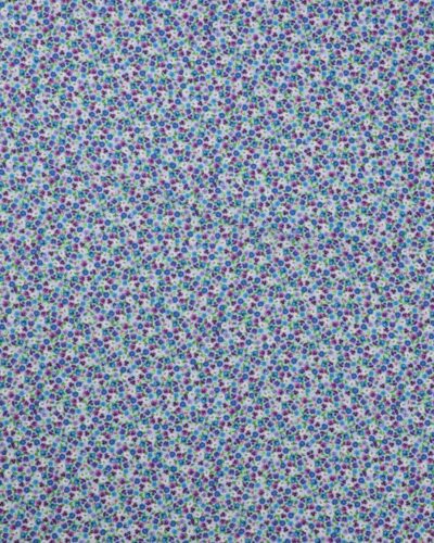 Stedmoderblomster på lyselilla bund - Patchwork