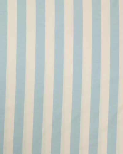 Striber offwhite/lyseblå. 280 cm høj - Gardinstof