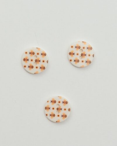 2 huls, hvid m. bier - 15 mm