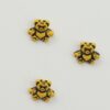 Øjeknap, gul bamse - ca. 14x15 mm