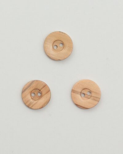 2 huls m. dyb midte - 18 mm træknap