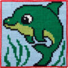 Delfin - Kits for kids 25x25 cm