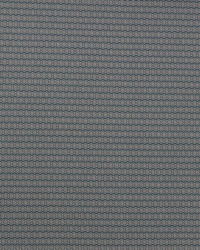 Blå m. hvidt mønster - Jersey