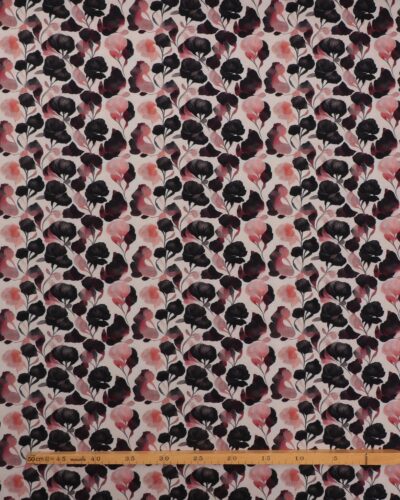 Alternative view of Bladmønster på offwhite bund - Jersey