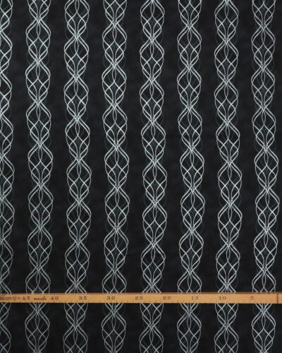 Alternative view of Blooming Holidays, sort m. grå og sølv - Patchwork