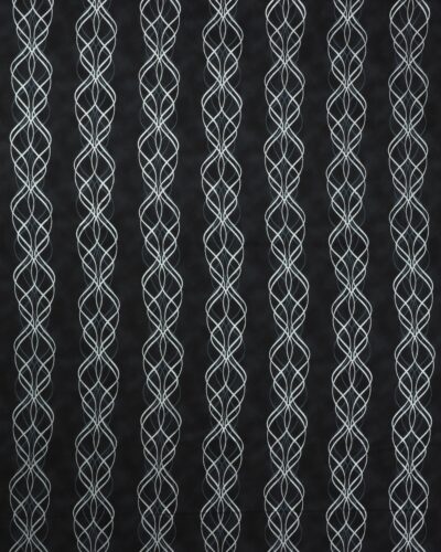 Blooming Holidays, sort m. grå og sølv - Patchwork