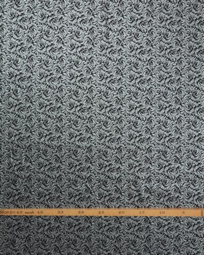 Alternative view of Blooming Holidays, sølvmønster på sort - Patchwork