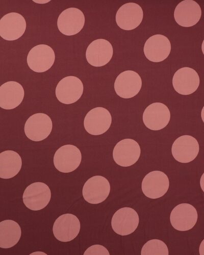 Bomber bordeaux/gammelrosa - Twillvævet viskose