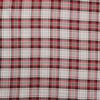 Tern, rød, hvid, sort og lidt sølv - Viskose/polyester/metallic