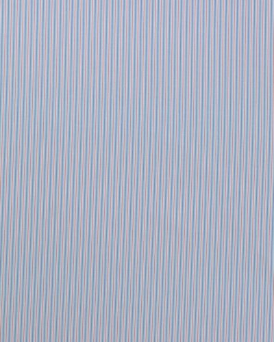 Striber, lyseblå, blå, rød og offwhite - Bomuld/polyester