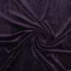 Stræk velour - Aubergine