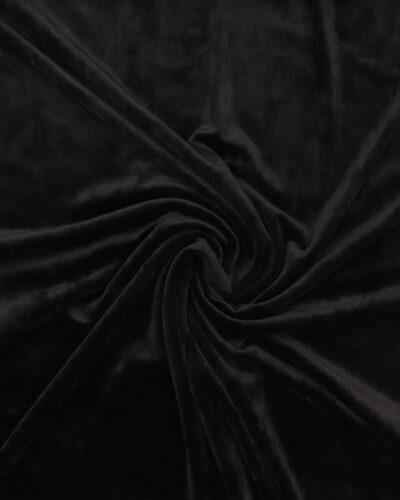 Stræk velour - Sort