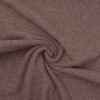 Meleret lysebrun - 100% Uld, fleece (merinould)