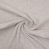 Meleret lys beige - 100% Uld, fleece (merinould)