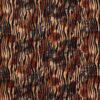 Dyremønster sort/rustbrune nuancer - Jersey