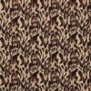 Dyremønster sort/brun/varm beige - Jersey