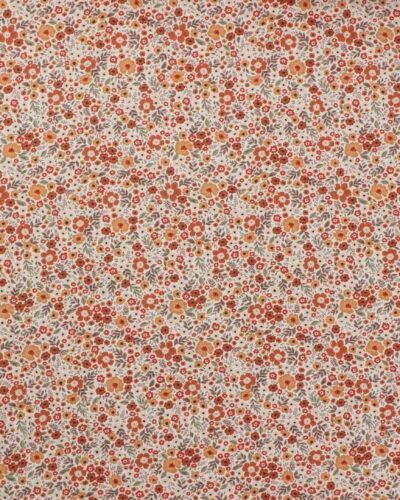 Små blomster i orange nuancer - Jersey