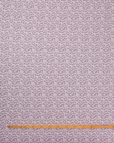 Alternative view of Små hvide blomster på lyslilla bund - Jersey