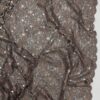 Brun/lysebrun blonde med folietrykt guld - Polyester