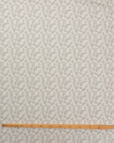 Alternative view of Offwhite med brun og beige - Bomuld