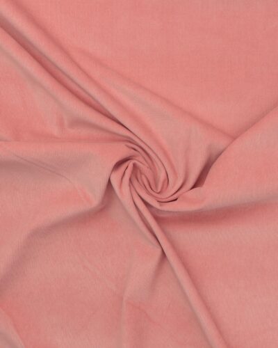 Gammelrosa - Babyfløjl m. stræk