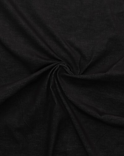 Sort - Babyfløjl m. stræk