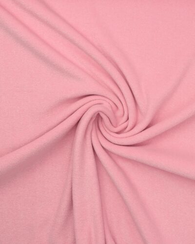 Lyserød - Fleece med frotté