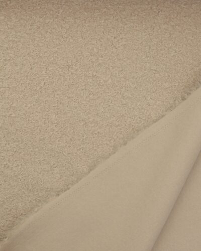 Alternative view of Beige med krøl - Polyester
