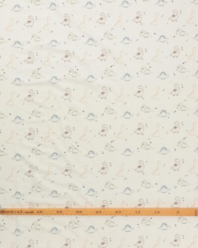 Alternative view of Offwhite bund med dinoer - Jersey