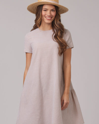 Alternative view of Løssiddende kjole - str. 30/32 - 50/52