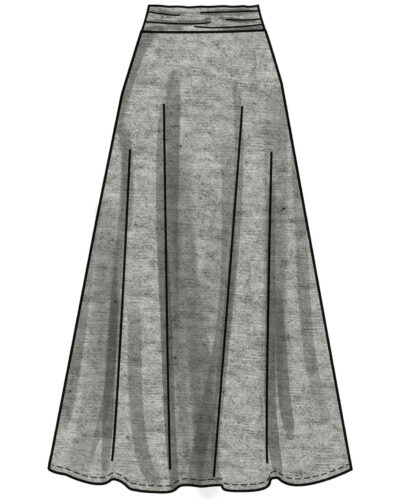 Nederdele og bluser - str. 34/36-46/48 (kun til jersey/strikstof)