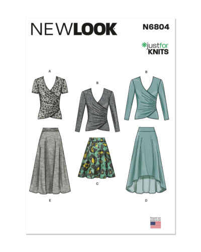 Nederdele og bluser - str. 34/36-46/48 (kun til jersey/strikstof)